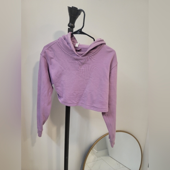 Lululemon Cropped Hoodie Sz 6 - Picture 1 of 7